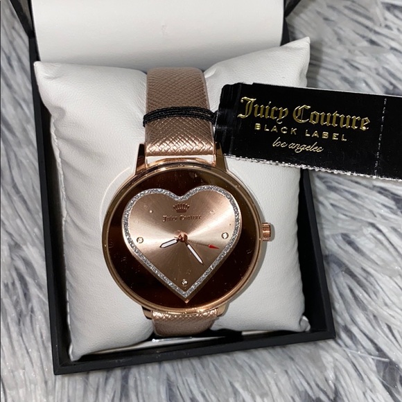 Juicy Couture Accessories - 🔥Juicy Couture crystal heart Watch.🔥🔥🔥